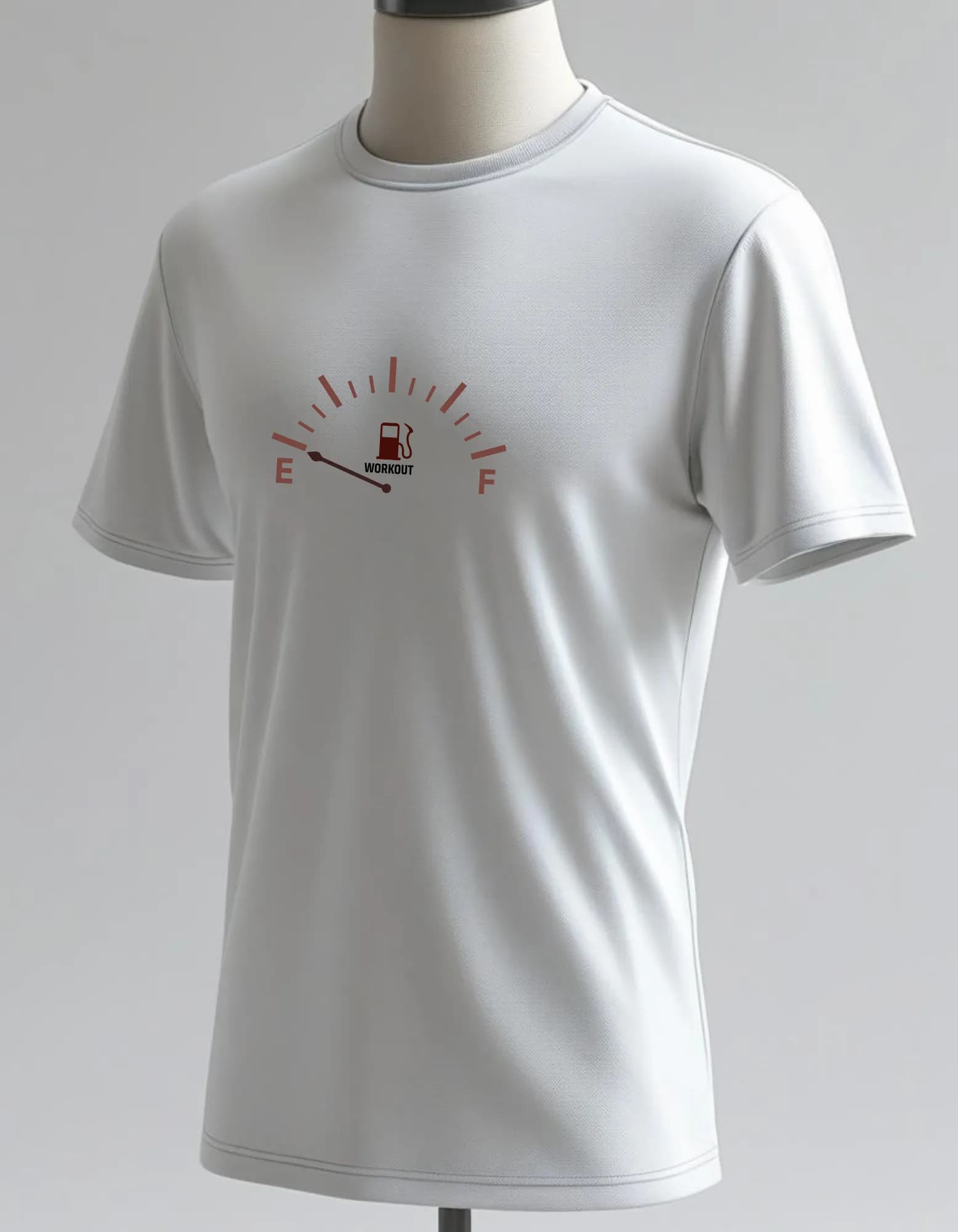 Cotton Stretch Workout T-shirt White Unisex Premium cotton | Dripsquadx