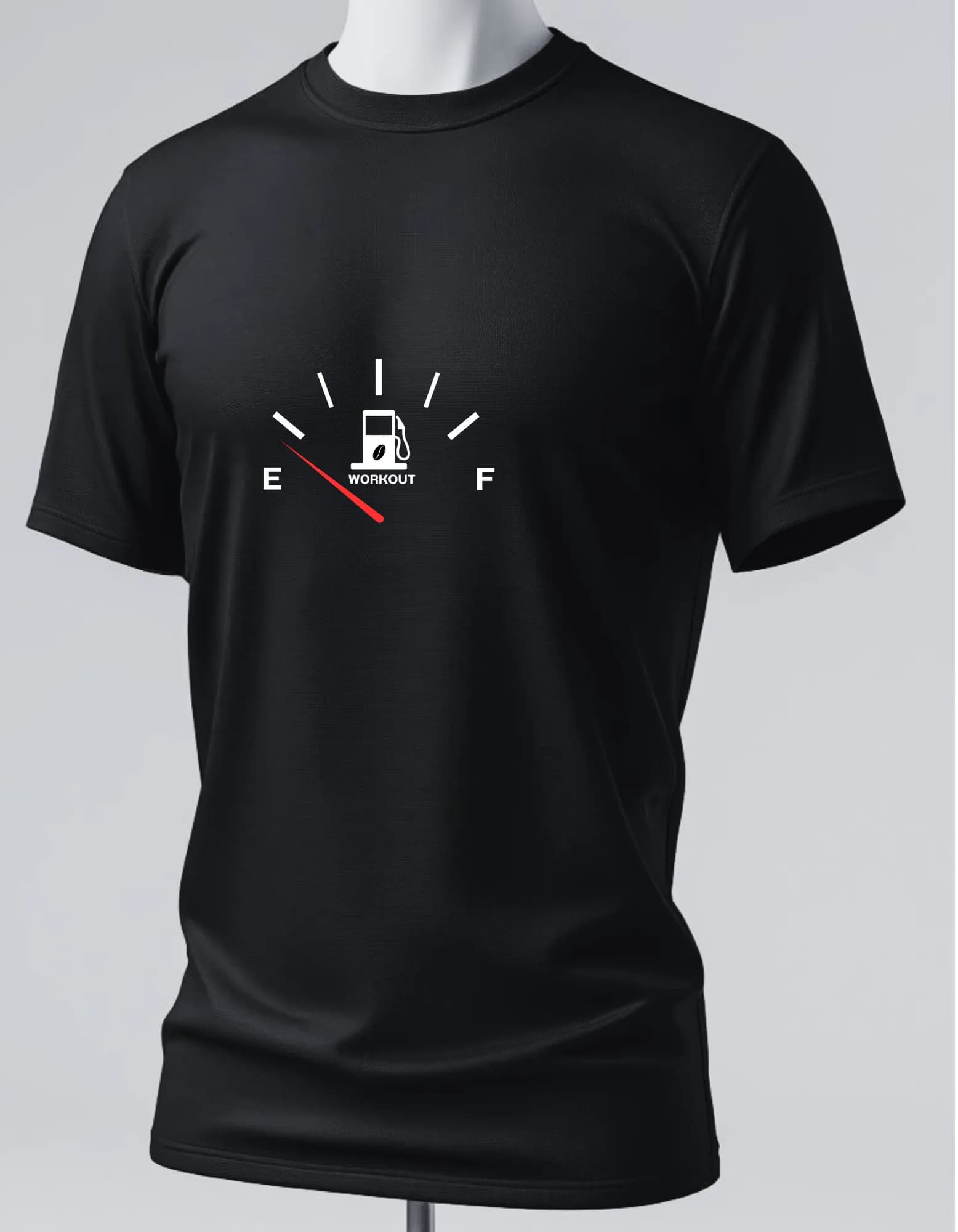 Cotton Stretch Workout T-shirt Black Unisex Premium cotton | Dripsquadx