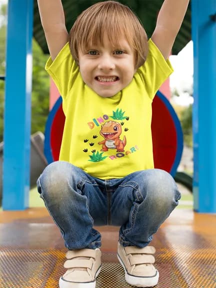 Drip SquadX Kids Tshirt Dino Roar