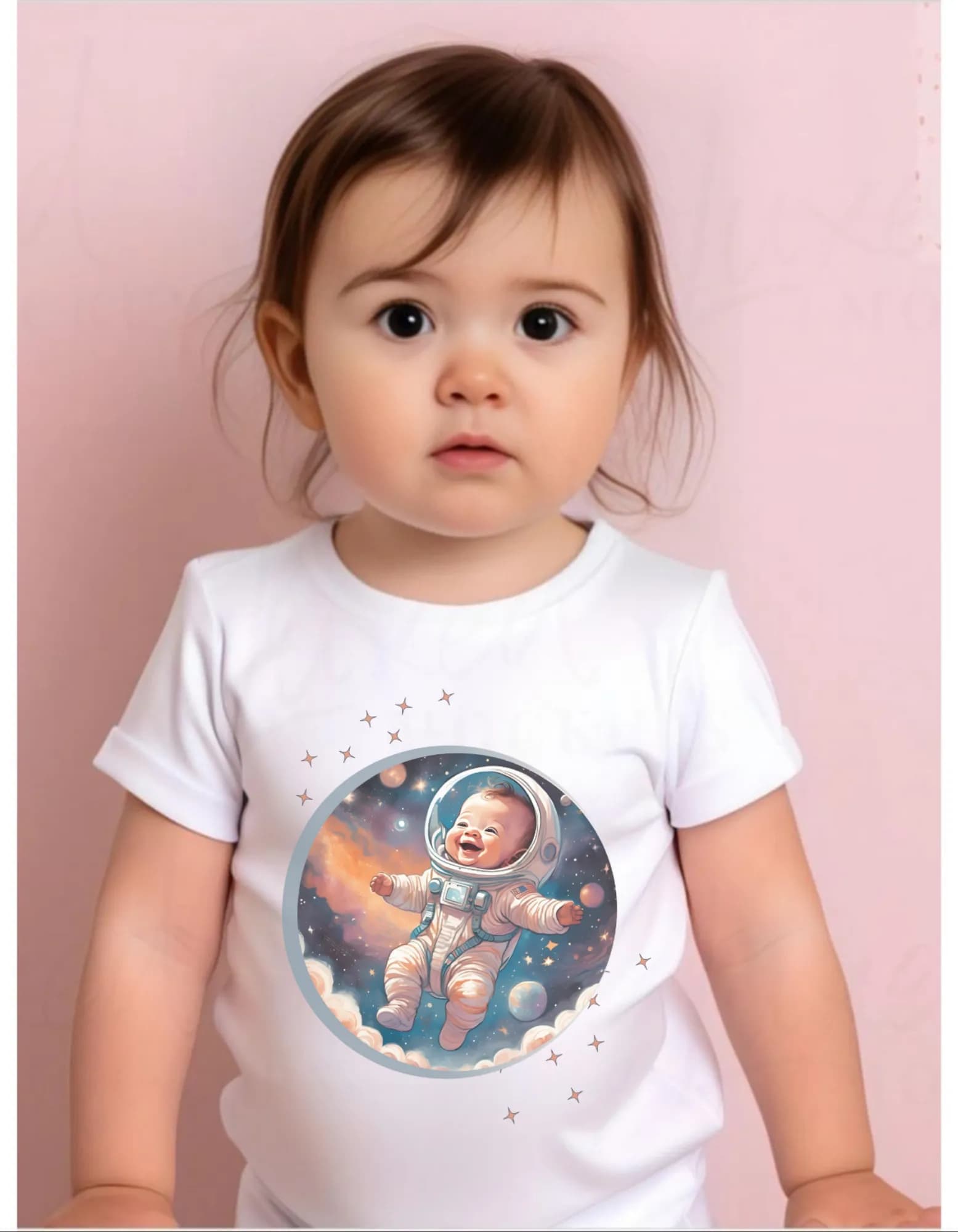 Drip SquadX Toddle Reach for the Stars with Our Adorable Astronaut T-Shirt!
