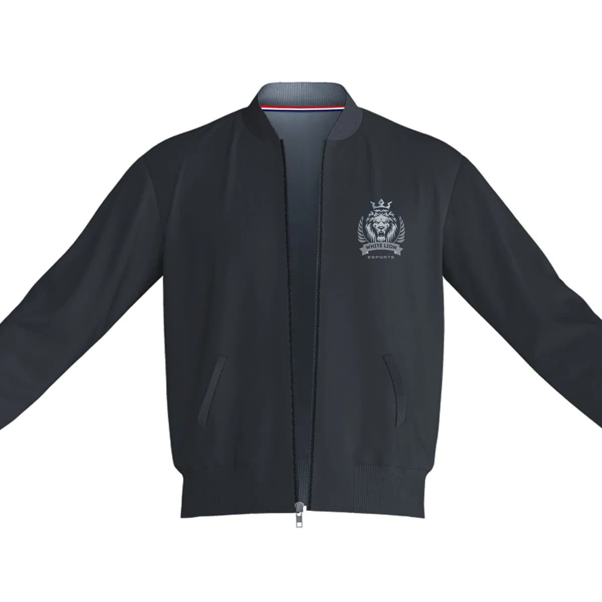 Unisex Lion Bomber Jacket Black 320 GSM Premium cotton | Dripsquadx
