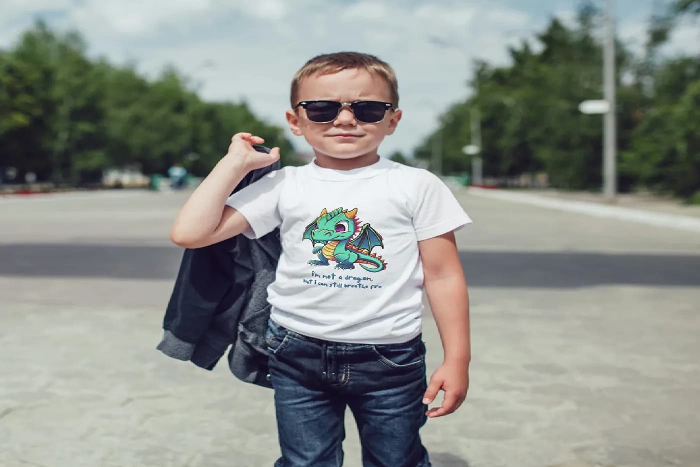 Drip Squadx Toddler Dragon T-shirt